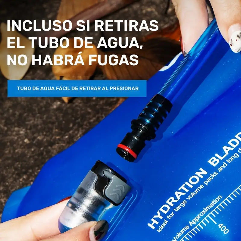 Vejiga de Hidratación Wrels de TPU capacidad 1, 1.5 , 2 y 3 litros