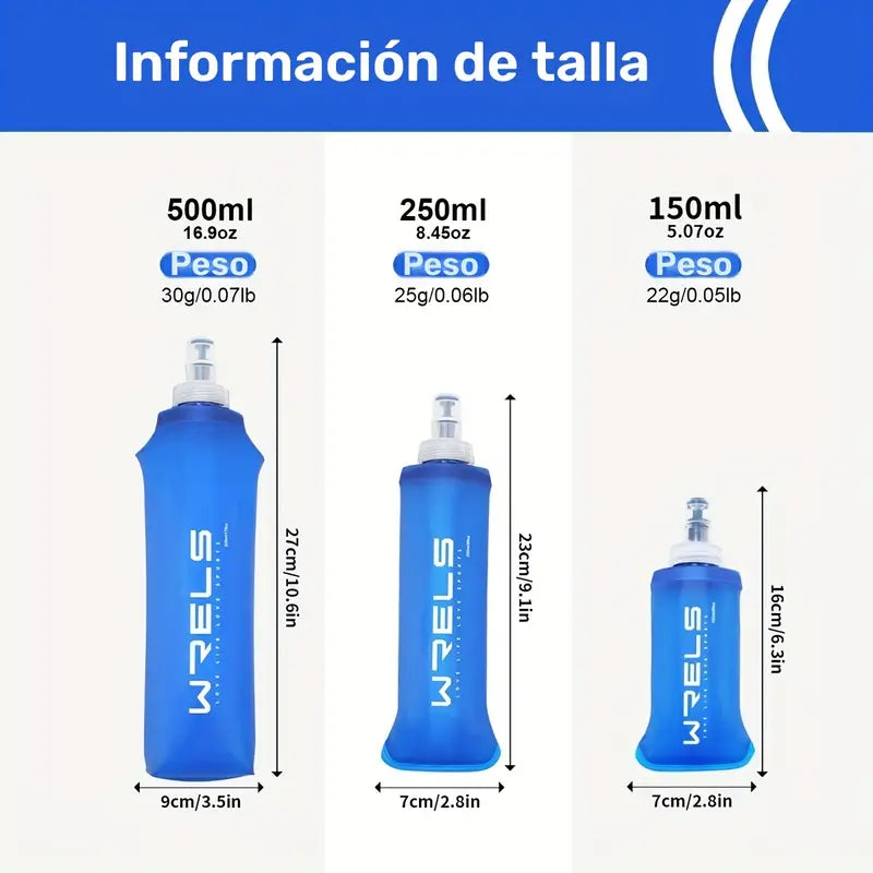Botella plegable wrels de tpu