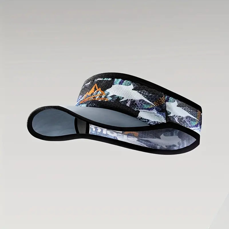 Visera elástica unisex, para correr, protección solar y antideslizante