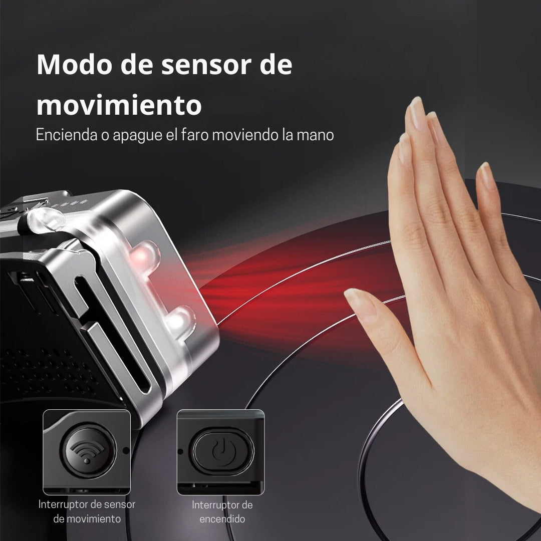 Linterna para correr de 800 lumenes