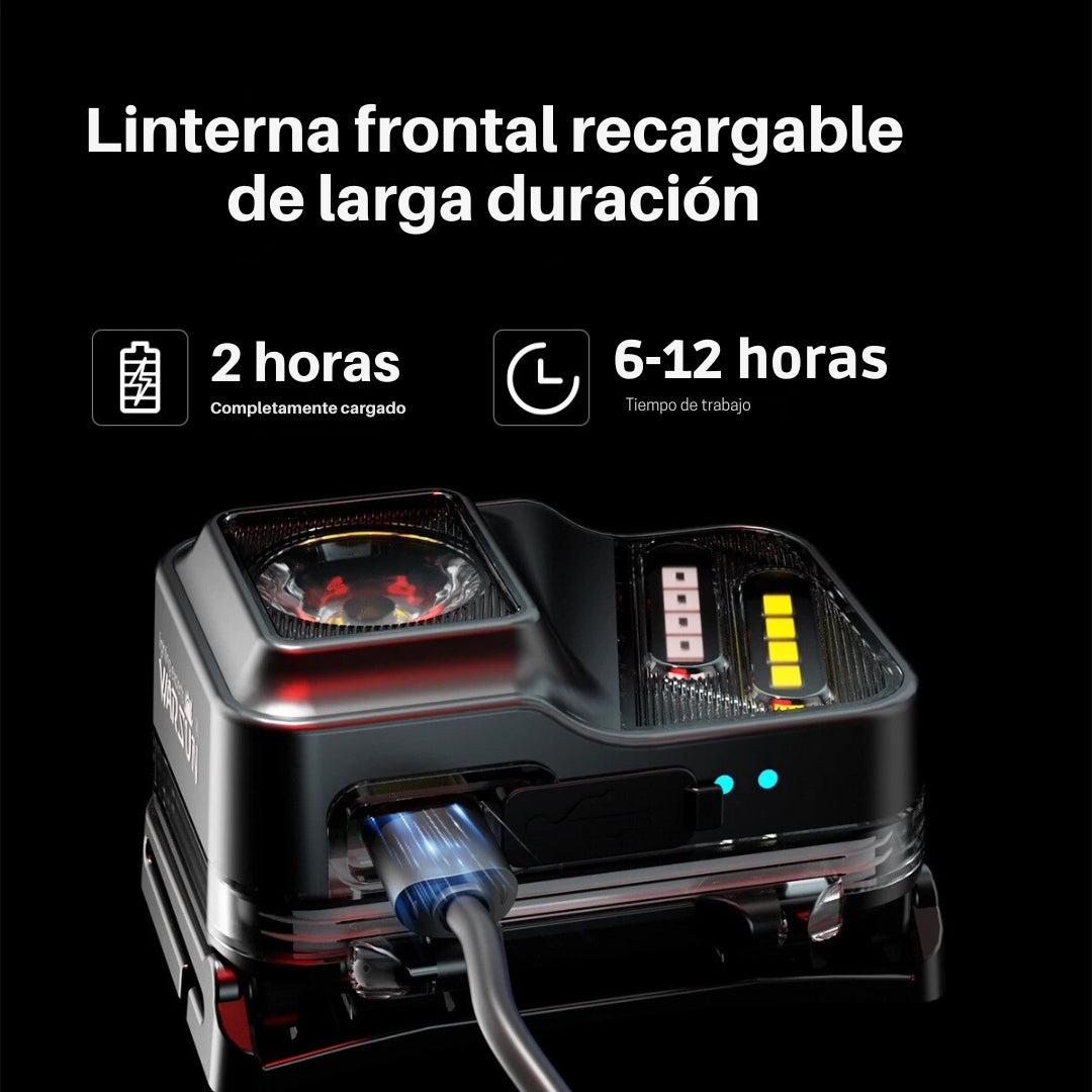 Linterna para correr de 800 lumenes