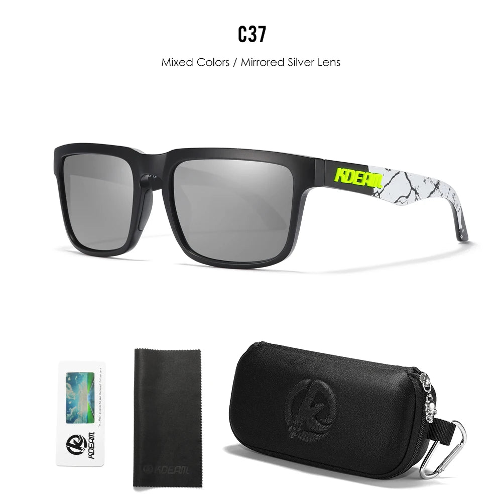 Gafas de sol polarizadas unisex, diseños cuadrado