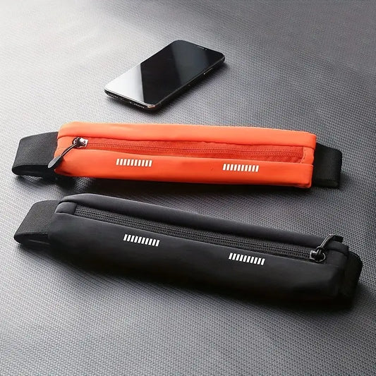 Cinturón Fino, almacenamiento para Teléfono y accesorios fitness.