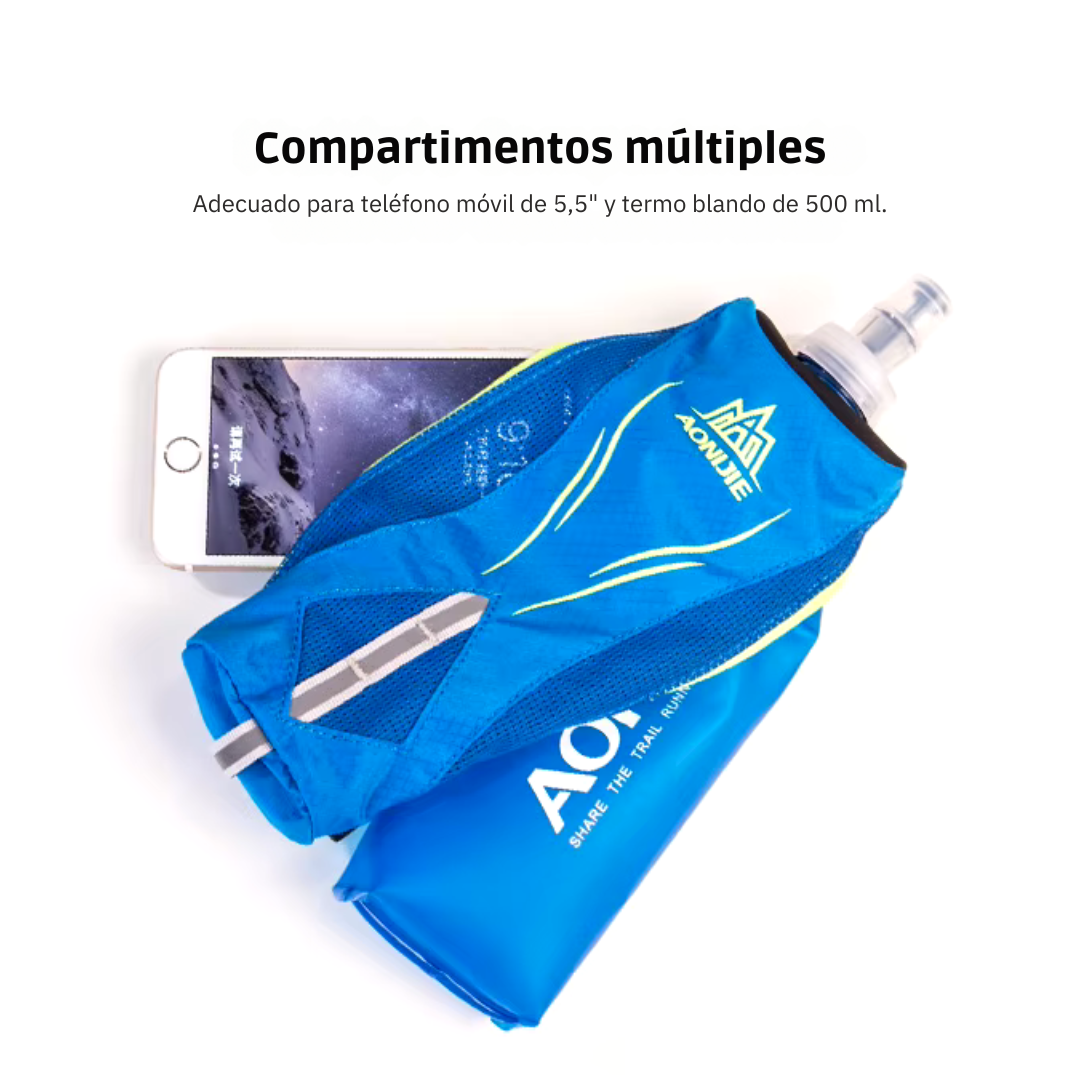 Bolsa de hidratación para cargar en mano (no incluye botella)
