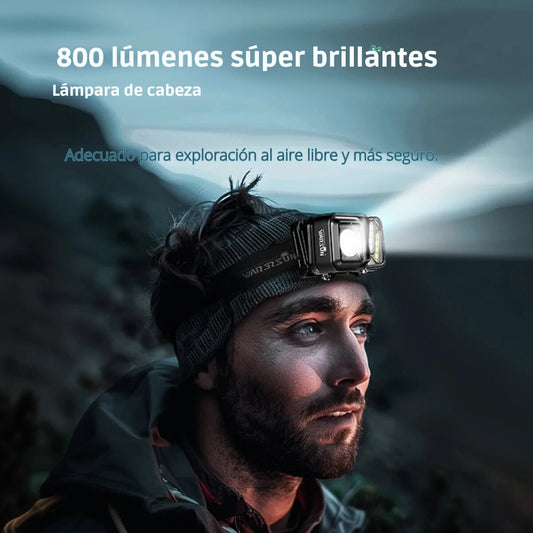 Linterna para correr de 800 lumenes