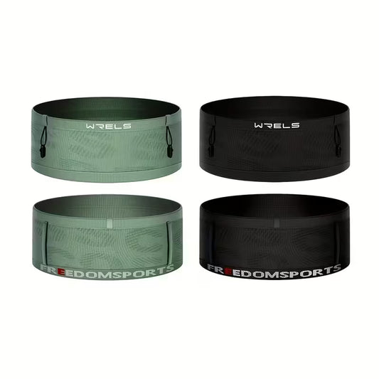 Cinturón sin costuras WRELS para correr y andar en bicicleta